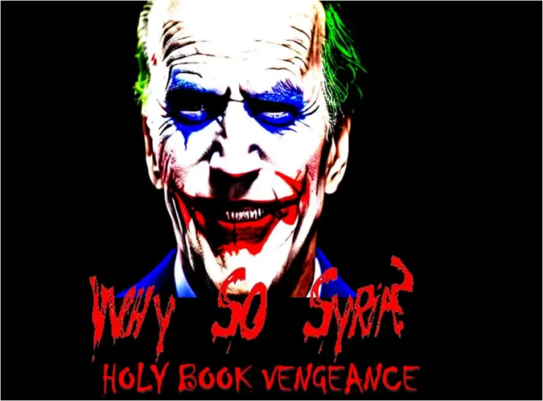 WHY SO SYRIA - HOLY BOOK VENGEANCE