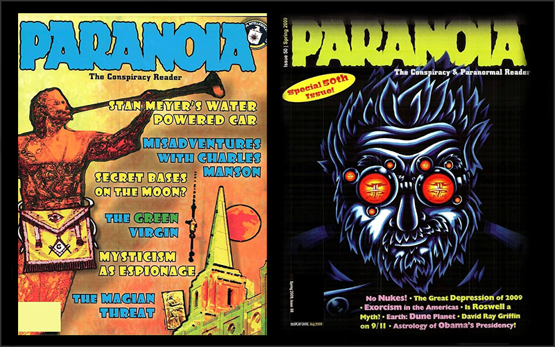 Get 6 Free Paranoia Magazine Editions