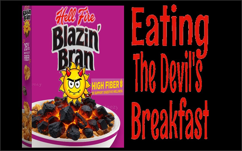 Hellfire Blazin – Bran Eating The Devil’s Breakfast With Aaron Collins & June Lundgren