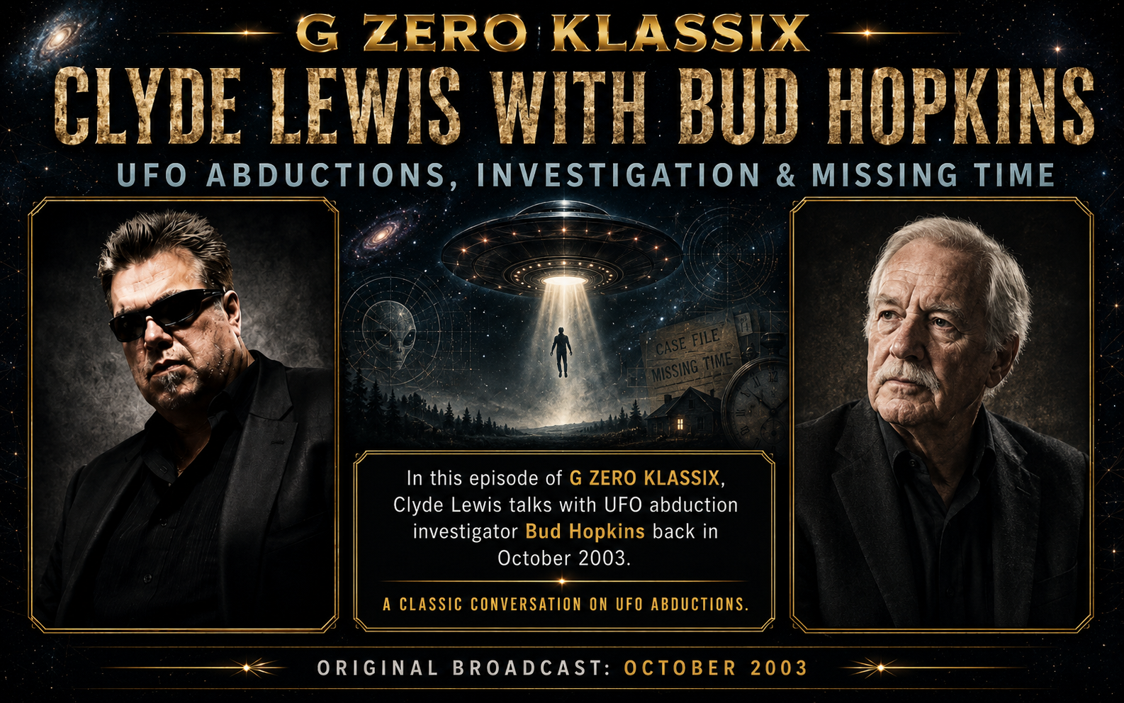 UFO Abduction Investigator Bud Hopkins