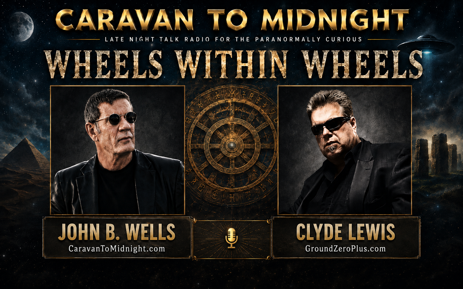 Clyde Lewis Returns to Caravan to Midnight: Wheels Within Wheels