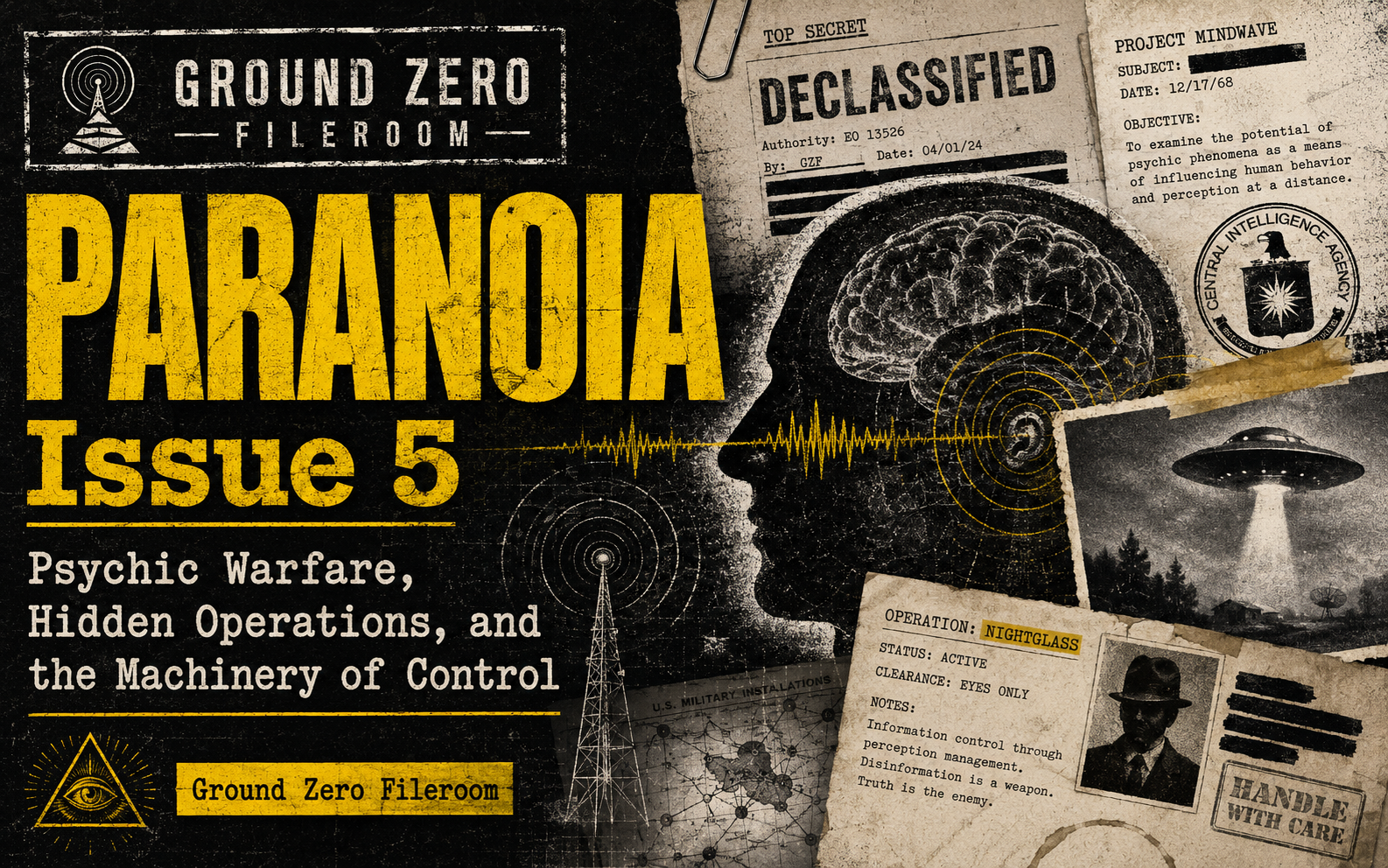 Paranoia: The Conspiracy Reader Magazine #5
