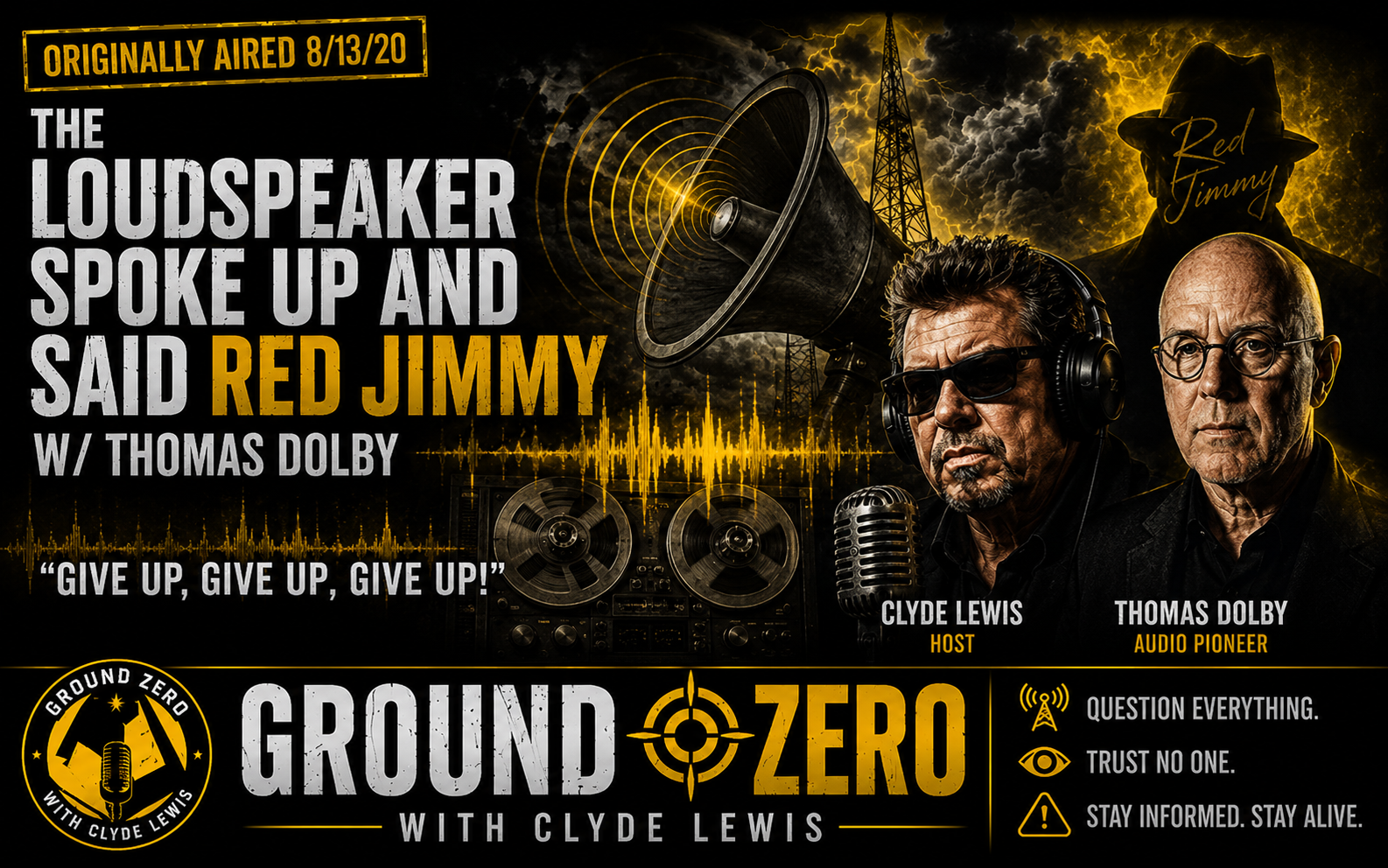 The Loudspeaker Spoke Up and Said Red Jimmy