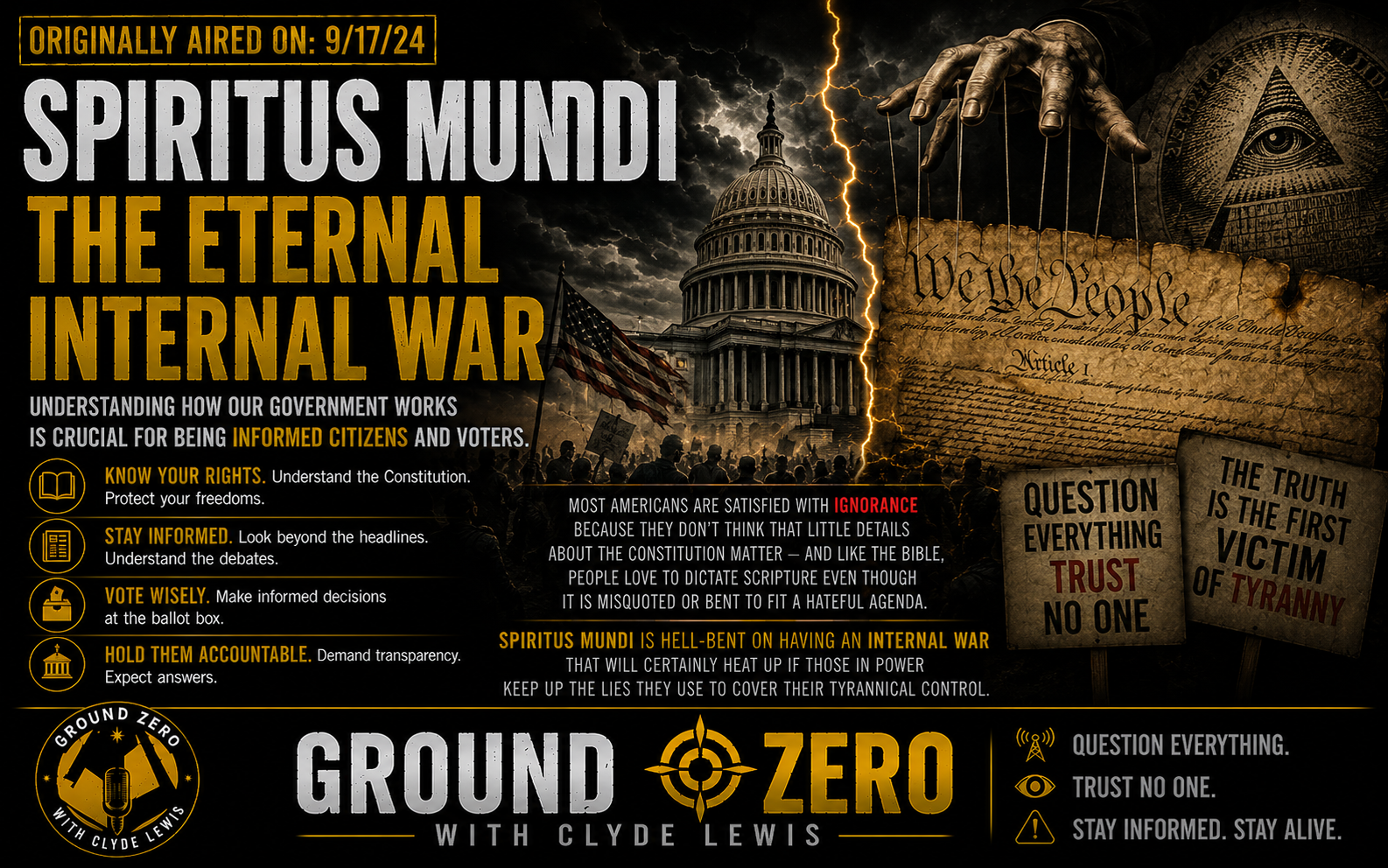 Spiritus Mundi – The Eternal Internal War