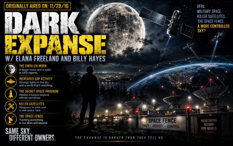 Dark Expanse With Elana Freeland and Billy Hayes